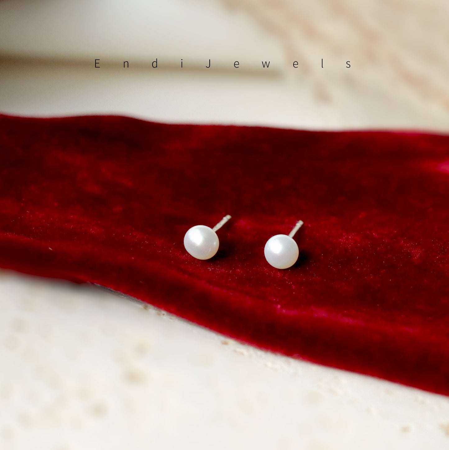 White Freshwater Pearl Tiny 3mm Beaded Stud Earrings, Minimalist Earrings for Daily Wearing, Real Natural Pearls