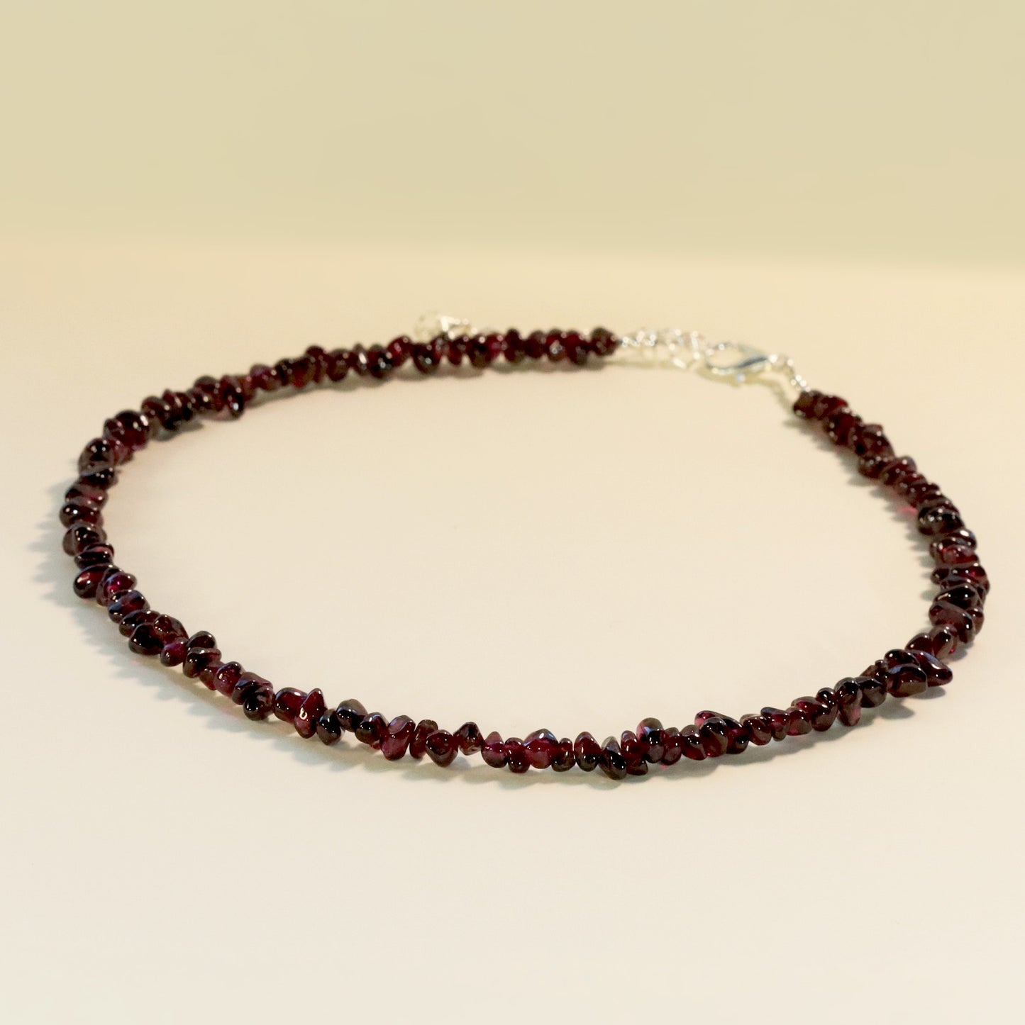 Garnet Irregular Chips 3mm-5mm Stone Necklace, Bracelet, Natural Gemstones