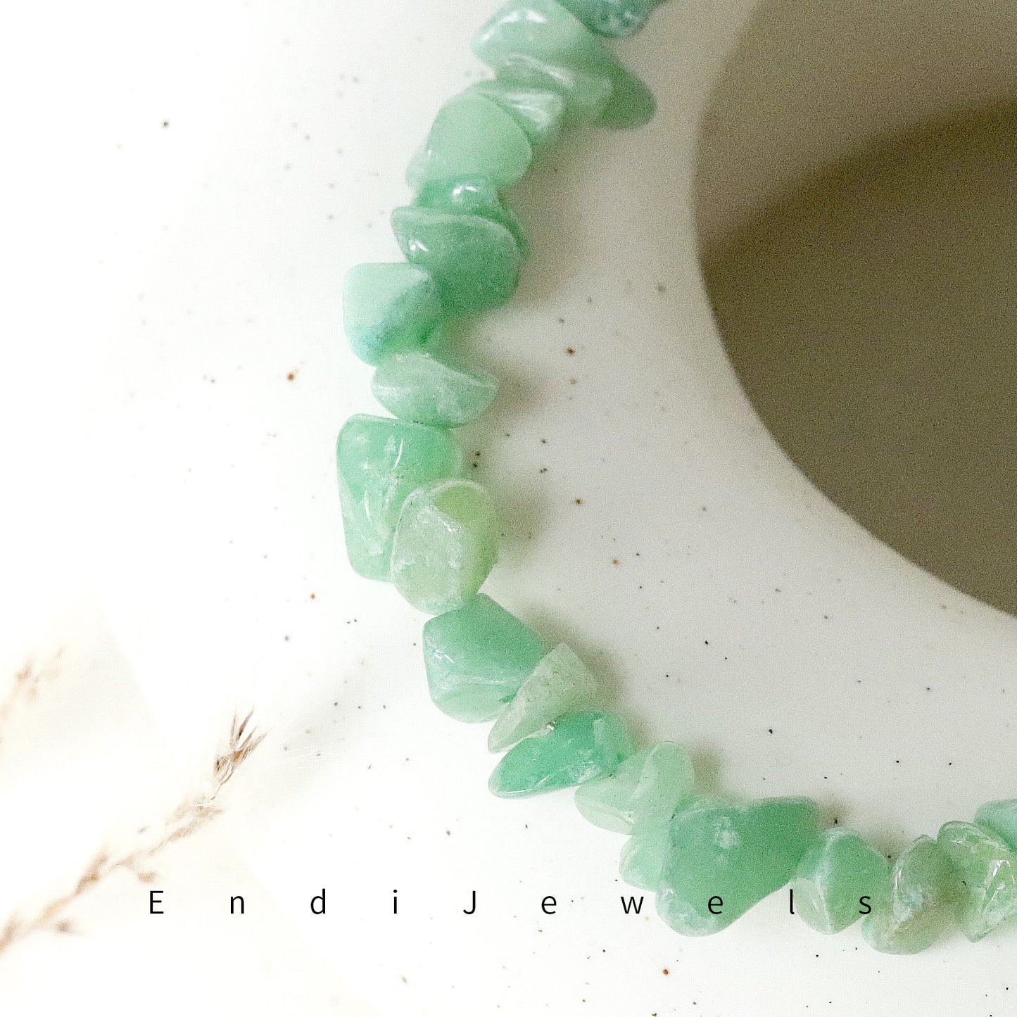 Green Aventurine Irregular Chips Stone Necklace, Bracelet, Natural Gemstones